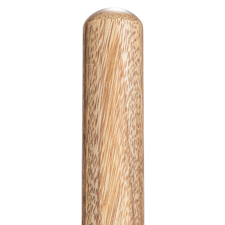 Suar Wood Rolling Pin: 15-3/4"L x 1-1/3"W. Crafted from natural suar wood with a smooth, rounded top and elegant light brown tones.