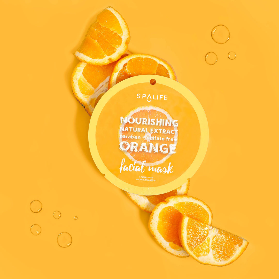 Korean Fruit Infused Face Mask, available in multiple sizes.