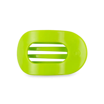 Rectangular green plastic dish with three central slits. Available sizes: small, medium, large.