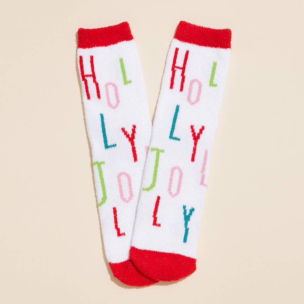 4Pairs -Snowman Holly Christmas Gift Socks 
: Assorted