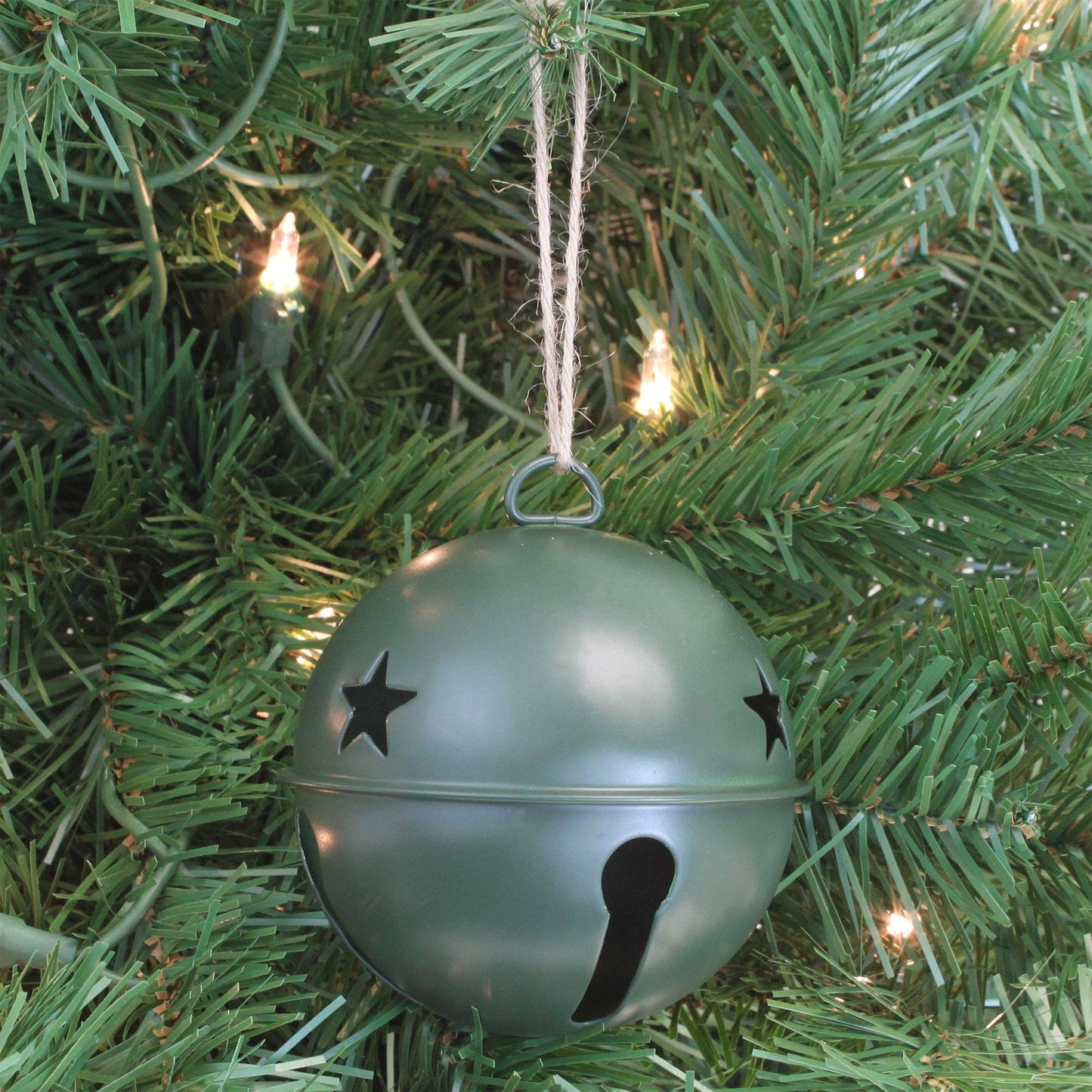 Jingle Bell Ornaments (Green) - 3 Pack