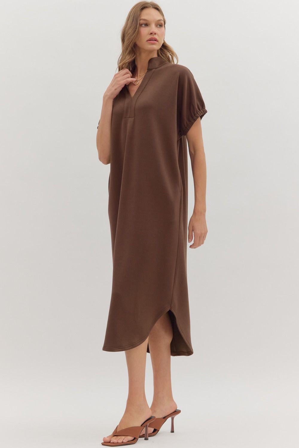 Sabrina Luxe Knit Midi Dress