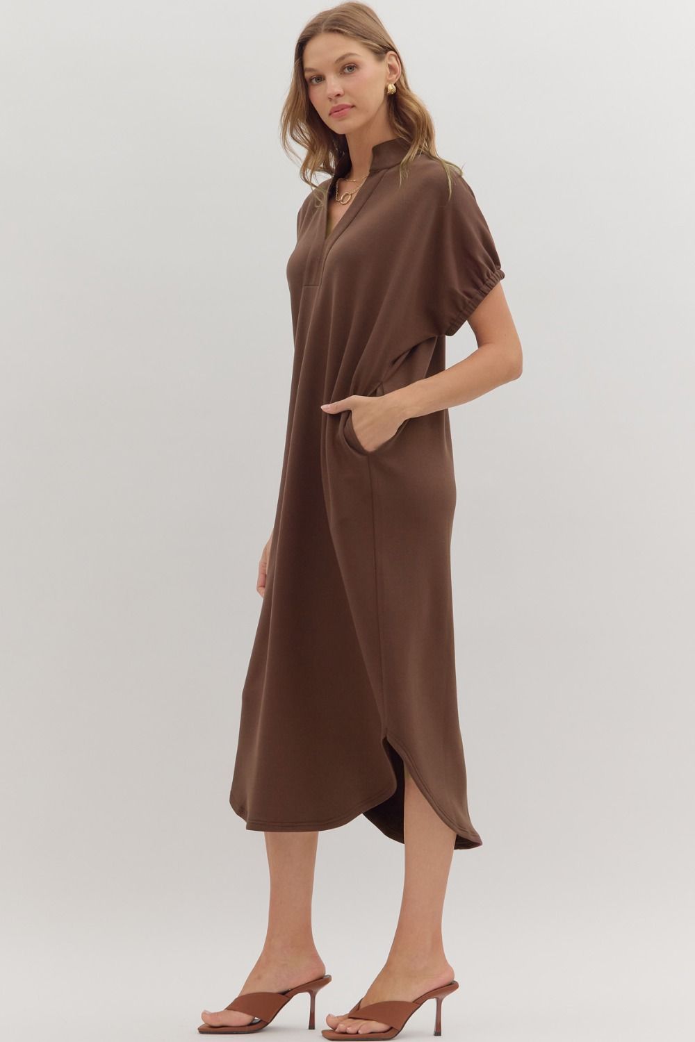 Sabrina Luxe Knit Midi Dress