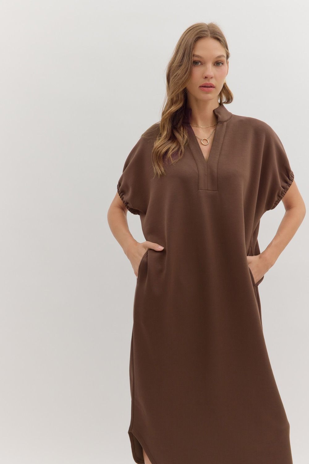 Sabrina Luxe Knit Midi Dress