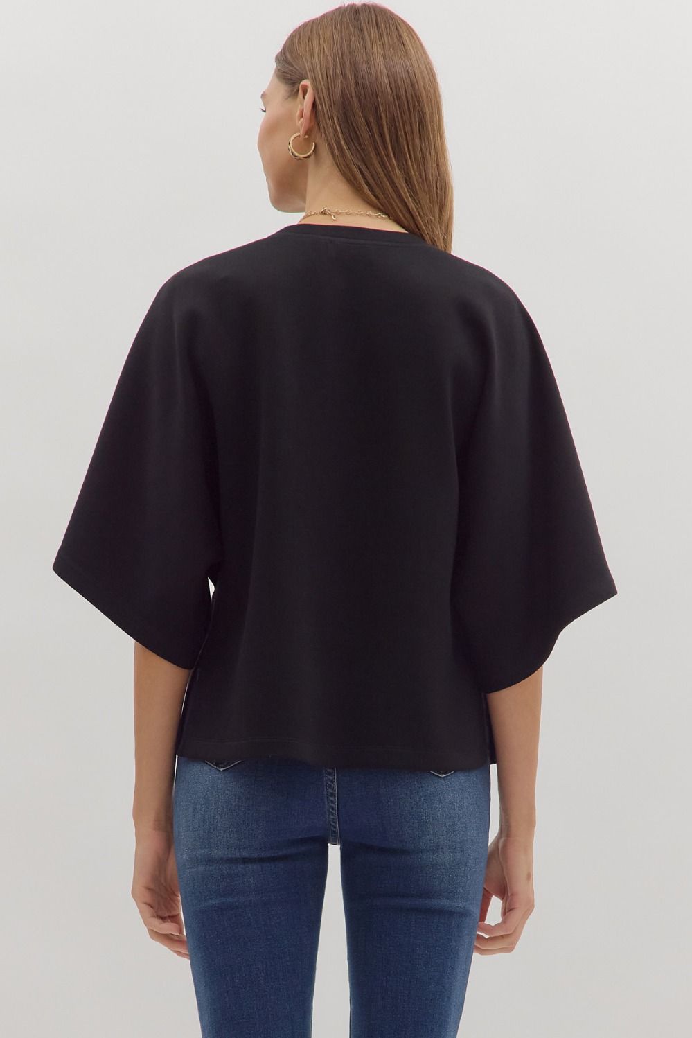 Onyx Relaxed Fit Blouse