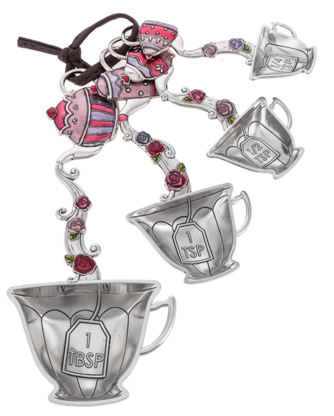 Measuring Spoons Colored - Tea Time