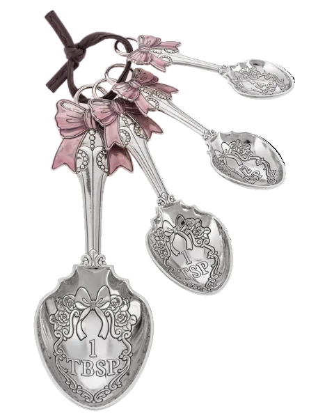 Measuring Spoons Colored - Bows