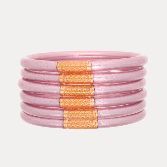 Ice Rose All Weather Bangles® (AWB®) Set of 6