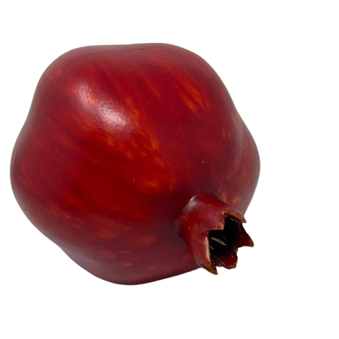 Deep Red Pomegranate with unique shape and vibrant color, available in multiple sizes.