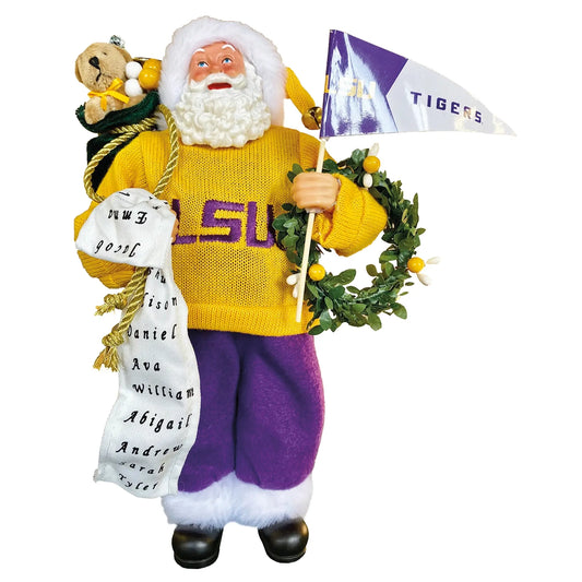 12" LSU Proud Santa