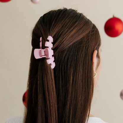 Classic Hair Clip | Merry Pinkmas