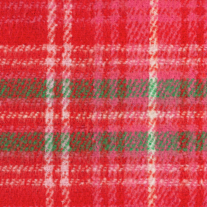 Bright Holiday Plaid Wrap