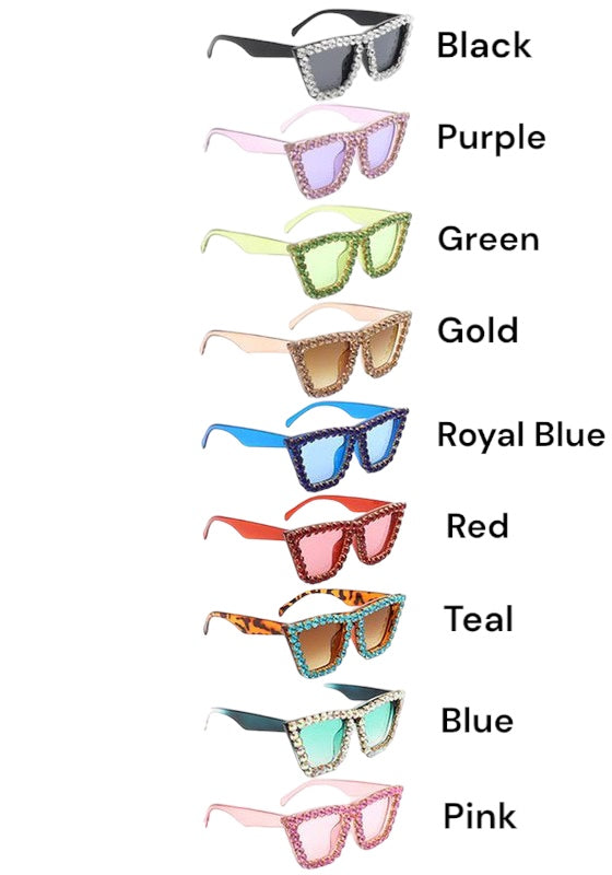 Rhinestone Sunglasses