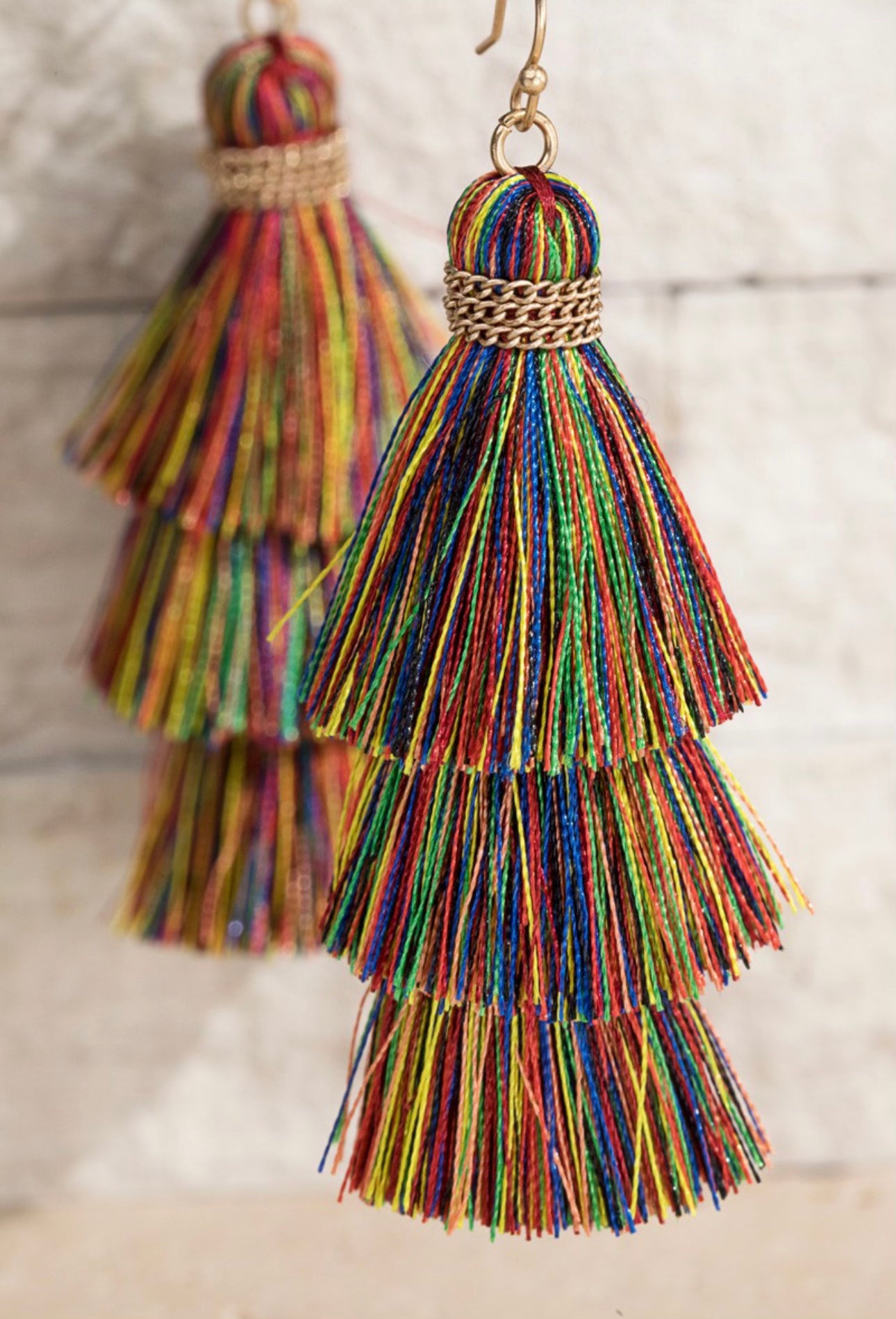 Tier Tassel Earrings