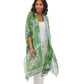 Long Kimono - Green Handkerchief