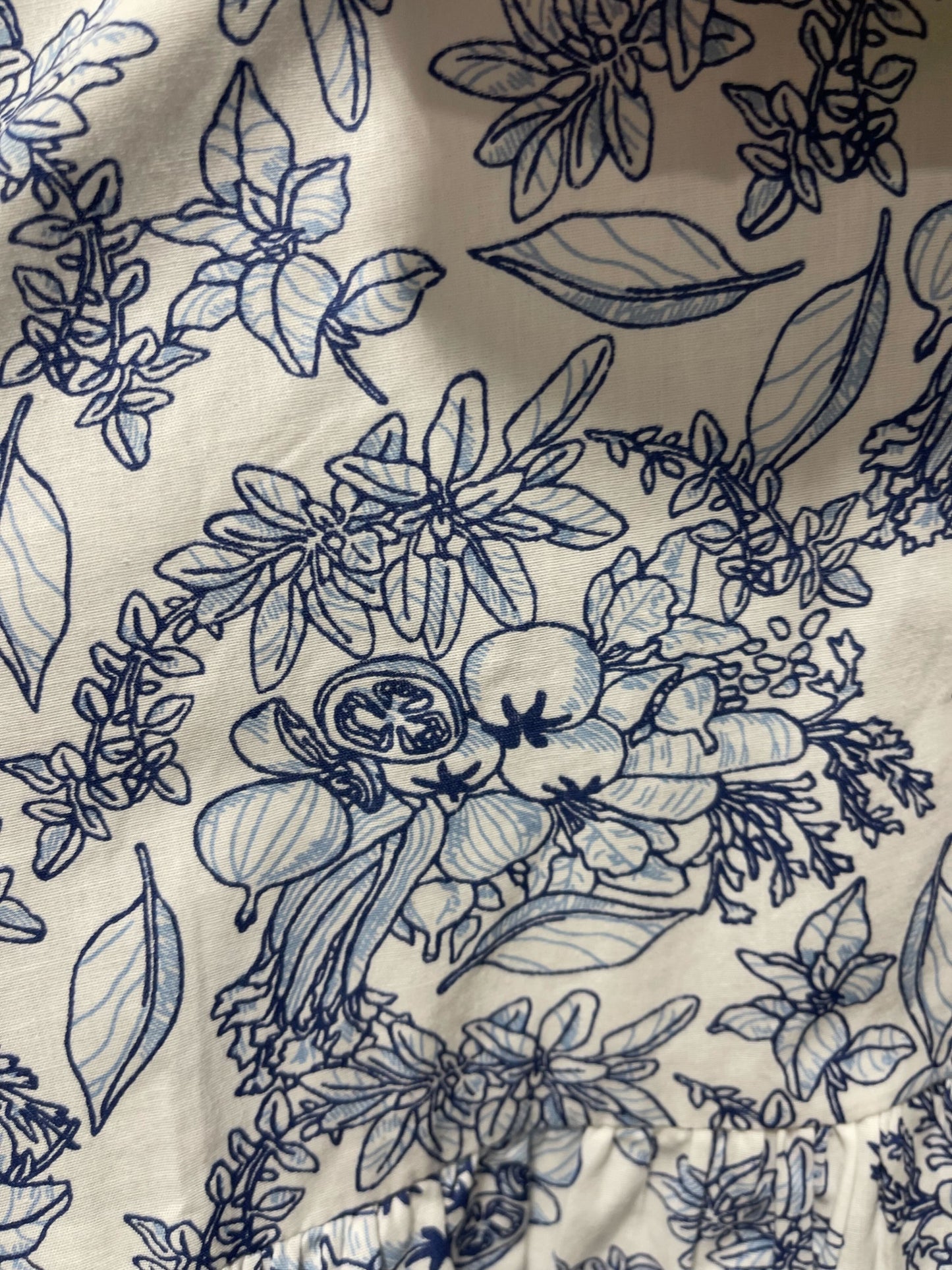 Off the Vine Blue Dress