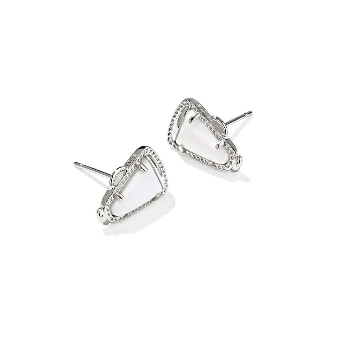 Kendra Scott Women - Accessories - Earrings Cheer Silver Stud Earrings| Kendra Scott