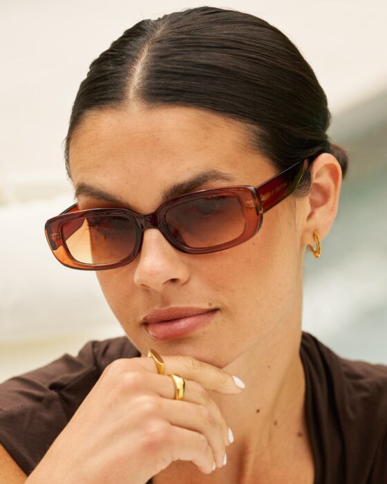 Venice Sunglasses shown. Available in S/M and M/L.