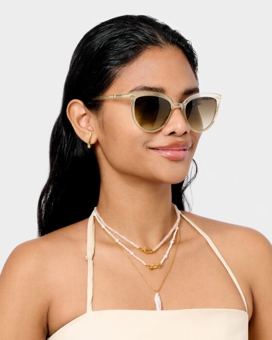 Ravello Sunglasses—sleek design, available in small, medium, and large sizes.