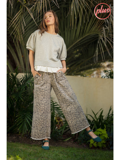 Wild Side Leopard Print Pants