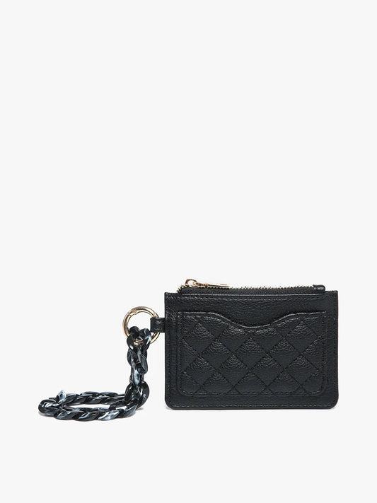 Rhodes Vegan Quilted Bangle Wallet