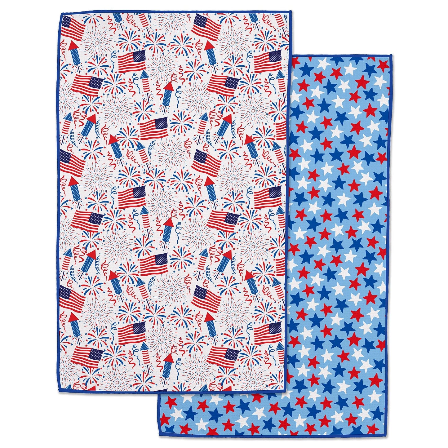 Americana Printed Reversible Microfiber Dishtowel