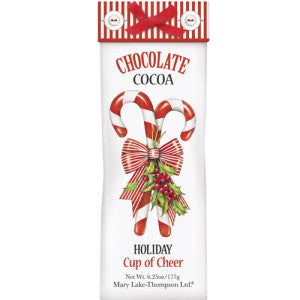 Chocolate Cocoa Holiday Cup of Cheer paper packaging, 6.25oz/177g.