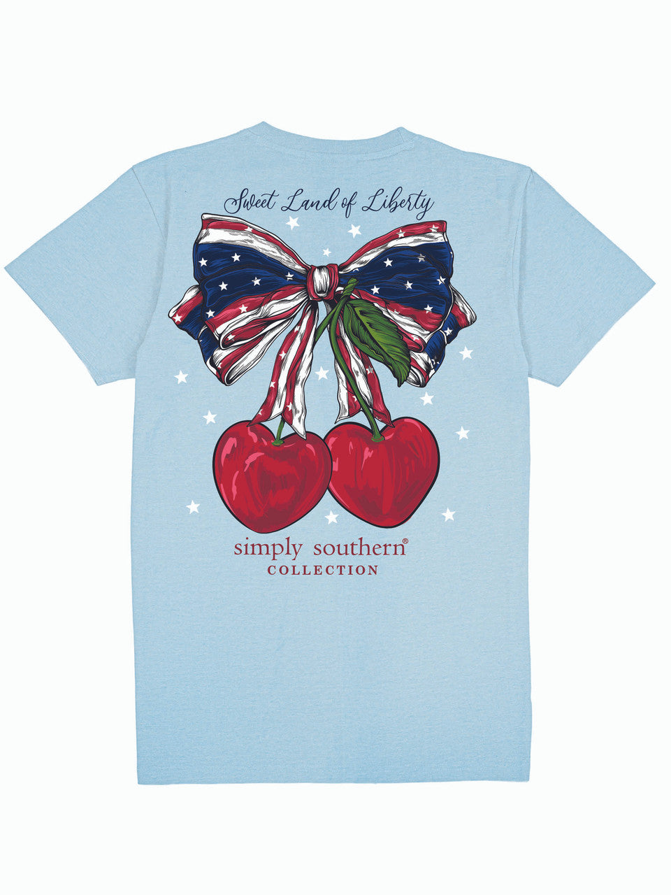 Sweet Land of Liberty Cherry Bow T-Shirt