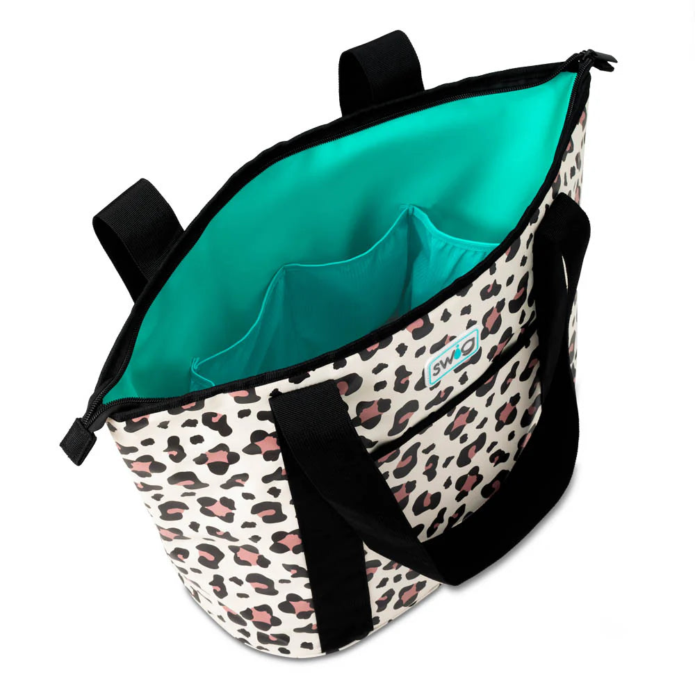 Luxy Leopard Zippi Tote Bag