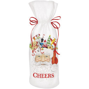 Holiday Wine Bottle Bag