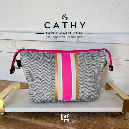 The Cathy Neoprene Large Makeup Bag | shoptaylorgray