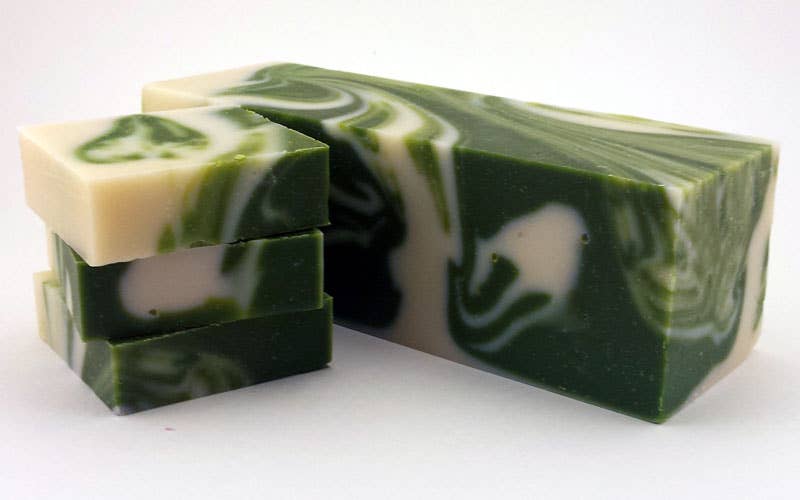 Cucumber Melon Soap Slice