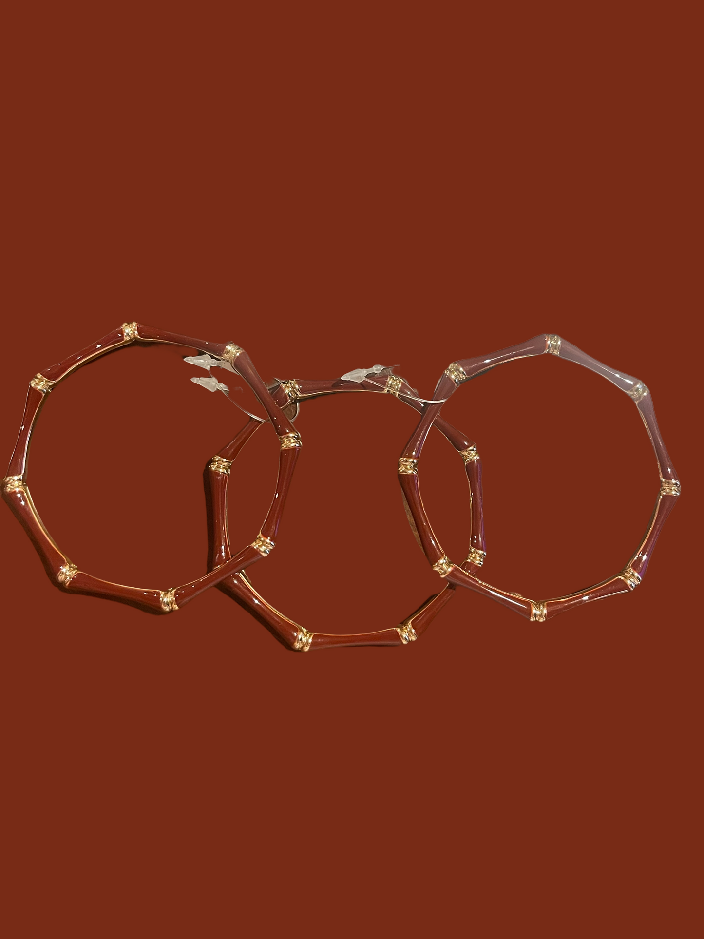 Metal Bamboo Design Bangles