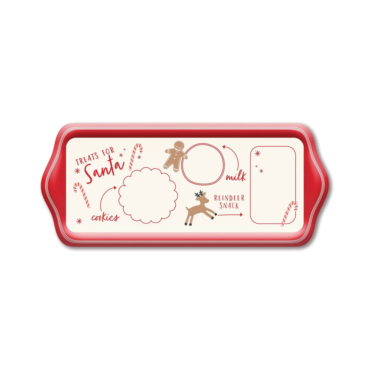 Believe Santa Cookie Mini Melamine Tray