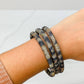 Pave Rhinestone Bangle Set