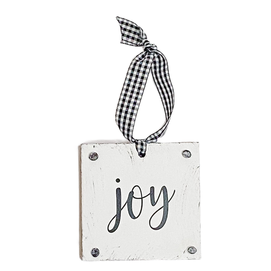 Joy Ornament