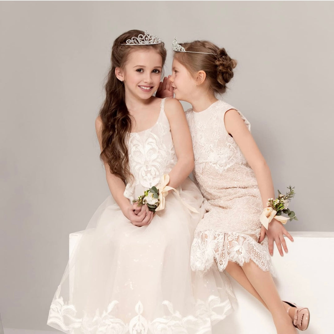 Children’s Rhinestone Crown, sparkling design. Available in sizes XS, S, M, L.