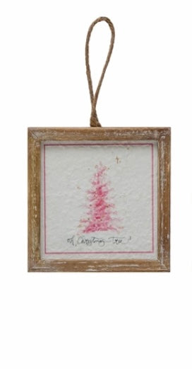 Wood Frame Ornaments