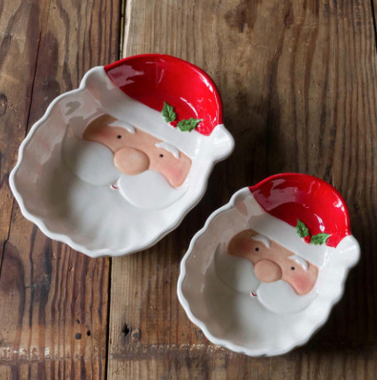 Santa Candy Dishes