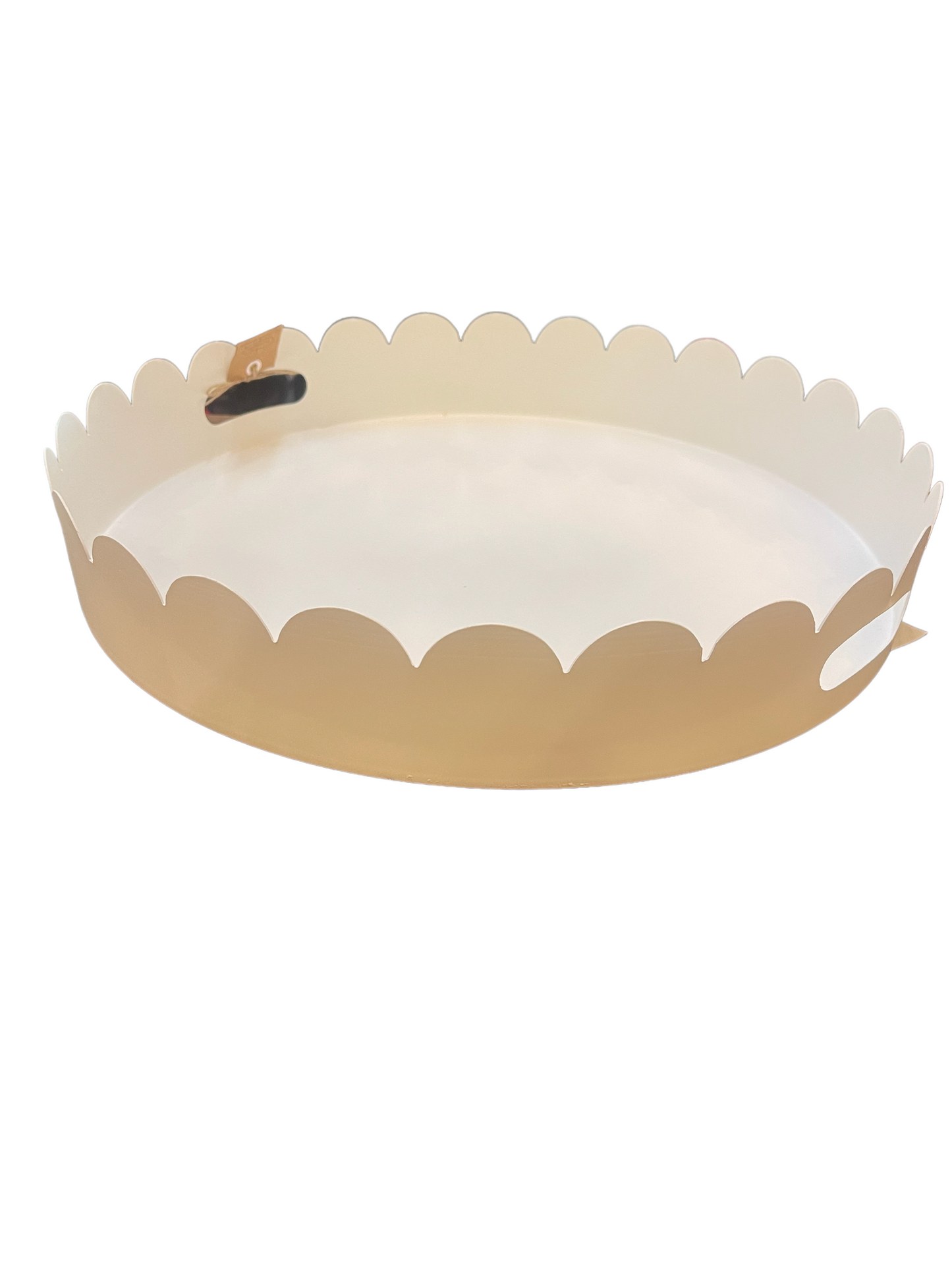 Scallop Metal Trays