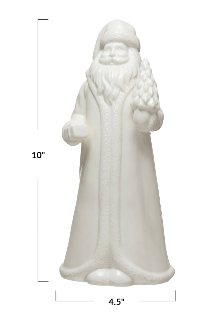 Santa Stoneware Large