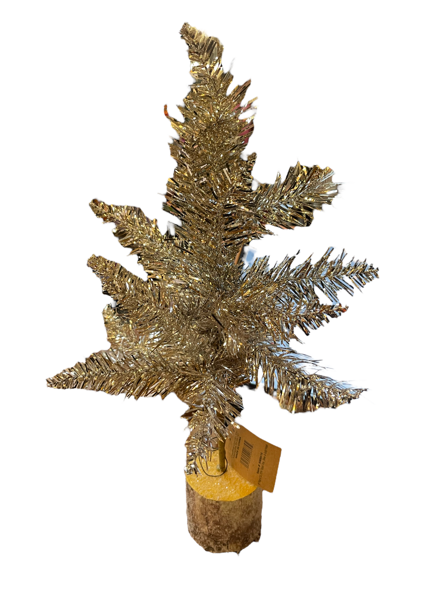 9 “ Rnd x 13.75 H Tinsel Tree