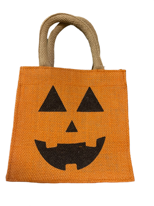 Jack-o-Lantern Petite Gift Tote