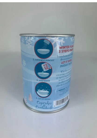 Let It Snow, Instant Snow in a Can