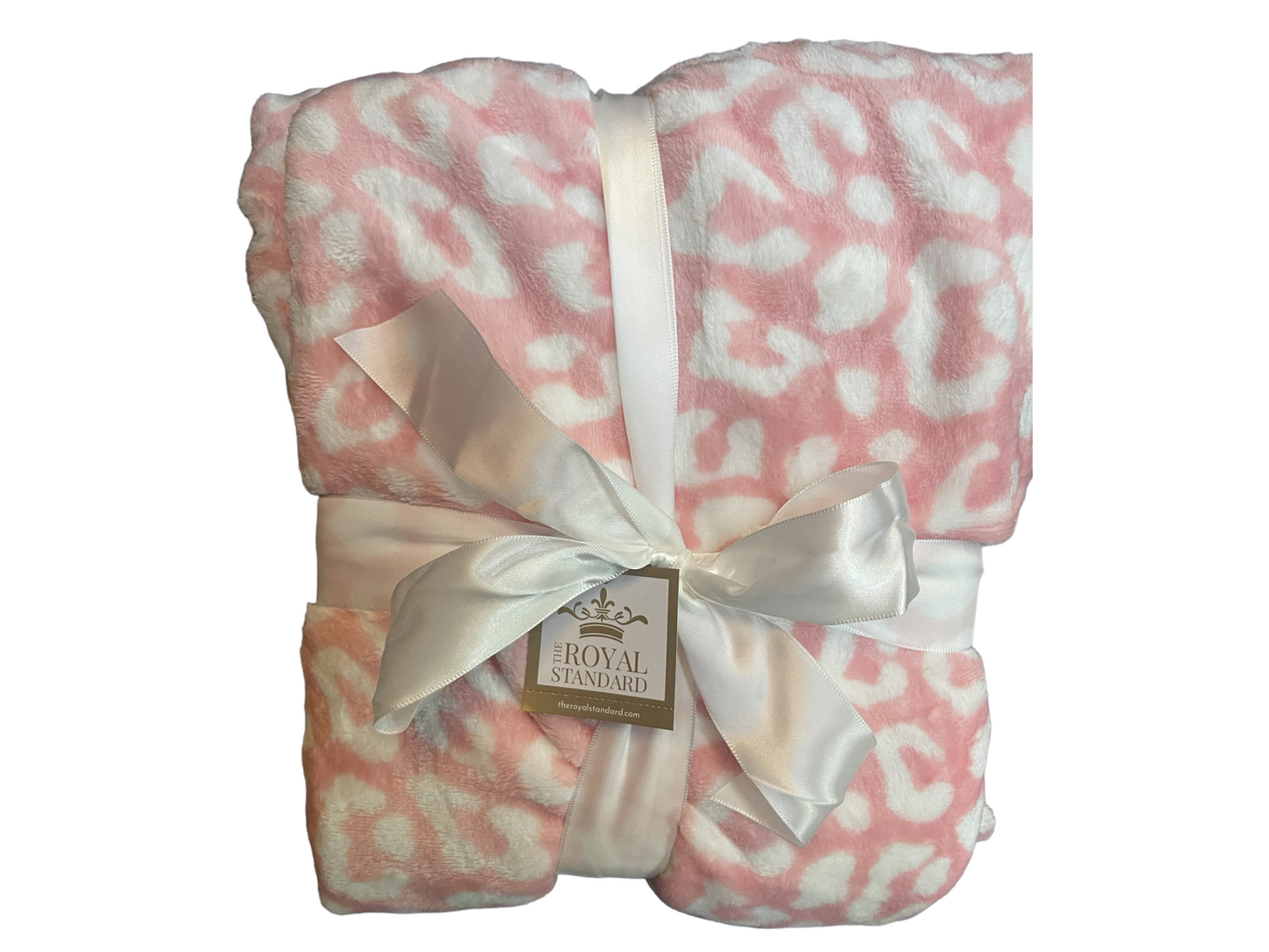 Wild One Throw / Light Pink / White