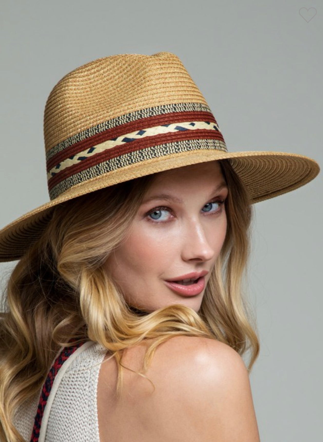 Braided Trim Panama Hat