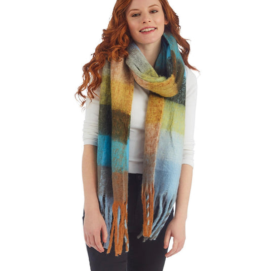 Colorful Plaid Scarves