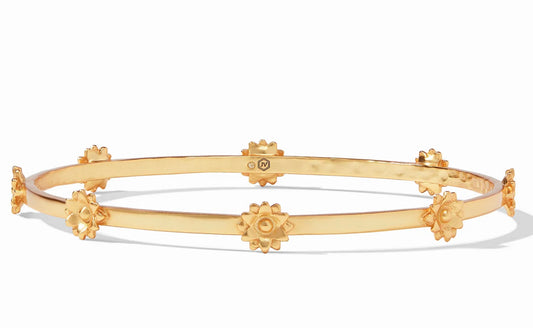 Flora Bangle Gold Medium