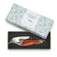 Bird-shaped 3-in-1 stainless steel opener and corkscrew with wooden handle. Sizes available: standard.