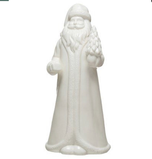 Santa Stoneware Large